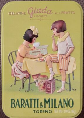 Цукерки желейні Baratti & Milano асорті 85г